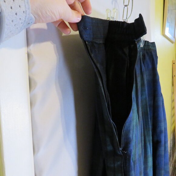 Westbound II Vintage Plaid Pleated Skirt Size 20W - Picture 6 of 11